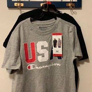 Champion boys 10/12 2 pk tees